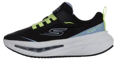 Produktbild von Skechers Kinder Halbschuhe Schwarz mit Klettverschluss für Jungen und Mädchen