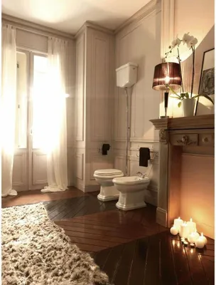 Immagine prodotto di Sapho Kerasan Retro - Wc in piedi, scarico posteriore, bianco 101101
