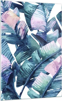 Produktbild von Bilder auf glas - Einteilig - Blatt Pflanze Blume - 70x100cm - Glasbilder - Wandbilder - Bilder - zum Aufhängen bereit - Wanddekoration aus Glas - Glas Bilder - Wandbild auf Glas - GPA70x100-3949