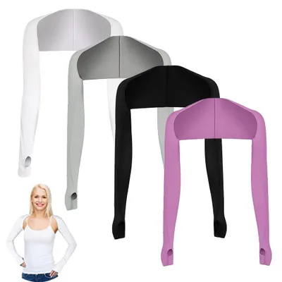 Obrázek produktu pro 4 dámské outdoorové rukávy na kolo, letní šátek na ochranu před sluncem, multifunkční golfové rukávy