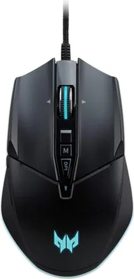 Obrázek produktu pro Acer Cestus 335, Pro praváky i leváky, Optický, USB Typ-A, 19000 DPI, Černá