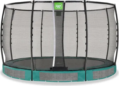 Produktbild von EXIT Allure Premium Trampolin ø366cm, Bodentrampolin, Grün