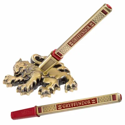 Zdjęcie produktu dla Pióro Harry Potter Gryffindor z uchwytem