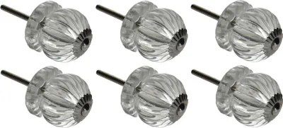 Produktbild von Nicola Spring Glasschrankknöpfe – Knopf – 6er-Pack
