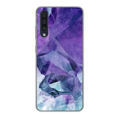 Produktbild von MuchoWow® Handyhülle Schutzhülle Hülle für Samsung Galaxy A30s Mineralien - Naturstein - Kristalle Silikon Softcase Handy Hülle - Karteninhaber