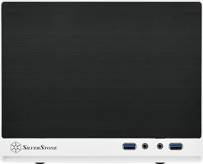 Zdjęcie produktu dla Silverstone SG13, Mini Tower, PC, Czarny, Biały, Mini-ATX, Mini-DTX, Plastik, Stal, 6,1 cm