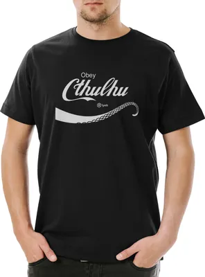 Produktbild von Urban Backwoods Cthulhu Cola, Herren T-Shirt, Farbe: Schwarz, Größe: 4XL