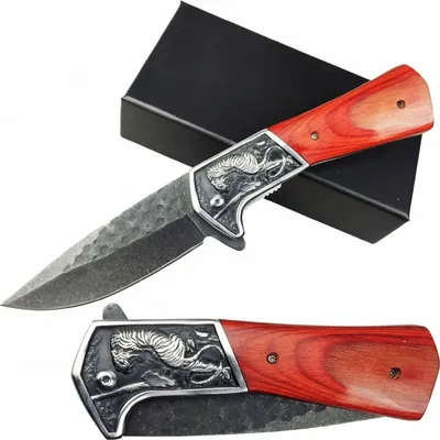 Obrázek produktu pro Outdoorový skládací nůž A3244 - Hnědá/Černá KP32791