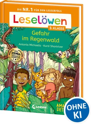 Image de Leselöwen 3. Klasse - Amazonas-Detektive: Gefahr im Regenwald