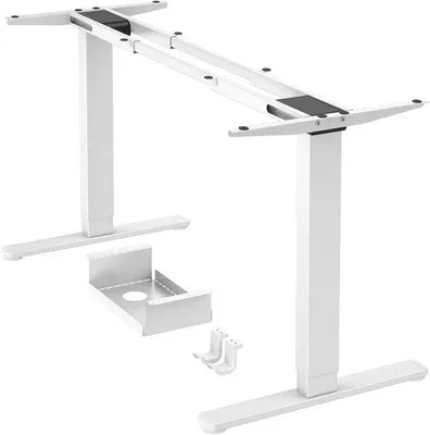 Image de Châssis d'ordinateur pour bureau à domicile avec double moteur, capacité de charge de 100 kg