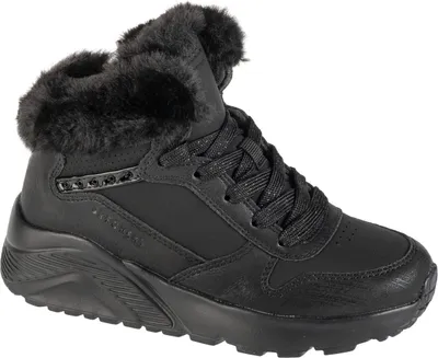 Produktbild von Skechers Uno Lite - Comfurt Collar 310396L-BBK, Winterschuhe, für Mädchen, Schwarz