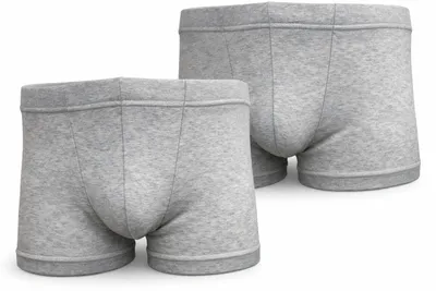 Immagine prodotto di 2x pantaloni boxer da uomo; grigio/L