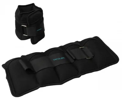 Imagen del producto de Cecotec: Pesas para tobillos y muñecas Drumfit AnkleBell 1000 Neo