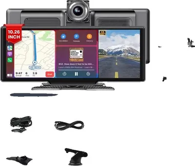 Produktbild von Auto DVR, Drahtlose Verbindung, Duale Aufnahme, 4K DVR-Nicht Rückkamera, Keine
