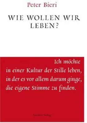 Produktbild von Wie wollen wir leben?