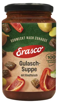 Zdjęcie produktu dla Zupa gulaszowa Erasco z wołowiną, opakowanie 350 ml