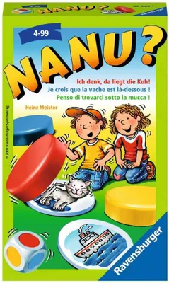 Productafbeelding van Ravensburger Reisspel Nanu? - Kinderspel, geschikt voor kinderen vanaf 4 jaar