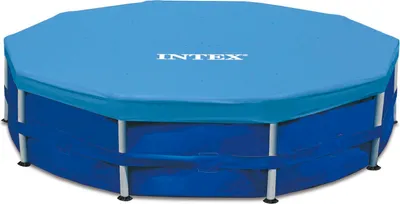 Obrázek produktu pro Intex 28031, Obal, Nadzemní bazén, Kulatý, Modrá, PVC, Polyetylen, 3,66 m