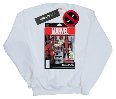 Immagine prodotto di Marvel - Felpa da uomo "Deadpool Action Figure" BI20992 (XL) (bianca)
