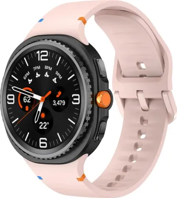 Produktbild von Strap-it Silikonband mit Schnallenverschluss - passend für Samsung Galaxy Watch 8 - 40mm / Galaxy Watch 8 - 44mm / Galaxy Watch 8 Classic (pink)