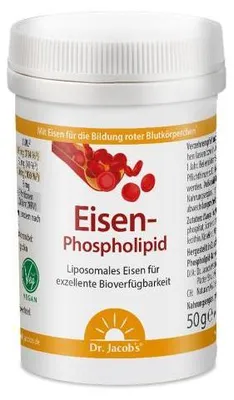Image de Phospholipide de fer Dr.Jacob's poudre 64 g