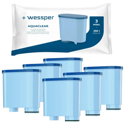 Obrázok produktu pre Filtre na vodu Wessper pre kávovary, filtre s aktívnym uhlím, kompatibilné s