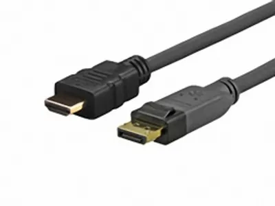 Produktbild von Vivolink PRODPHDMI1, 1 m, DisplayPort, HDMI, Männlich, Männlich, Gerade