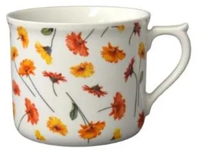 Produktbild von Große Porzellantasse, 0,70 l, Gerbera, Leander