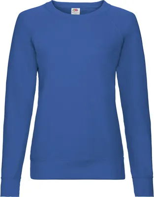 Produktbild von Lightweight Raglan Sweat Lady-Fit ,Farbe: royal ,Größe: S