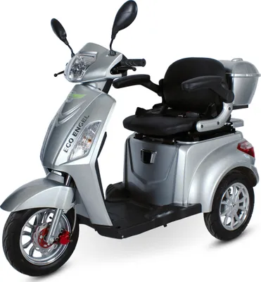 Produktbild von ECO ENGEL 500 Silber, 1000 Watt, 25 km/h, Elektromobil für Senioren, 3 Rad Scooter