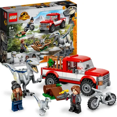 Obrázek produktu pro LEGO 76946 Jurský svět Modrá a Beta ve velociraptořím příběhu