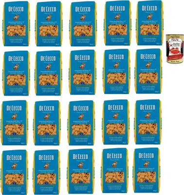Produktbild von De Cecco Gnocchetti di Zita N°37, 100% Italienisch Pasta Nudeln 20x 500g + Italian Gourmet Polpa 400g