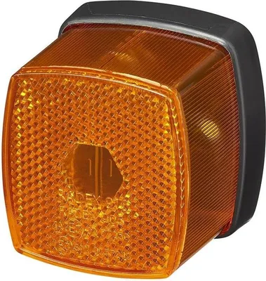 Produktbild von Seitenmarkierungsleuchte bernsteinfarben 66x62mm