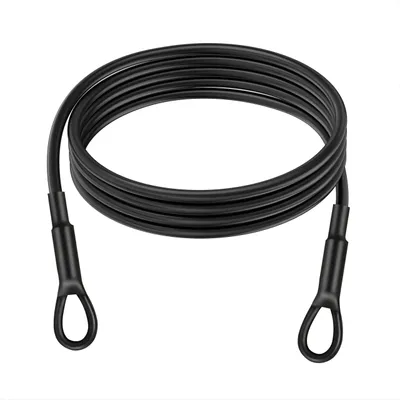 Imagen del producto de Cable de acero con ojales, de 2 metros de longitud y 8 mm de diámetro, para fijaciones