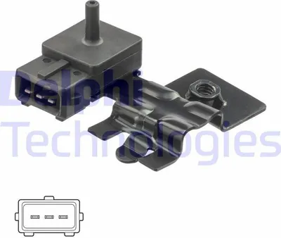 Produktbild von DELPHI PS10211 Ladedrucksensor für VOLVO V70 II (285) Saugrohr