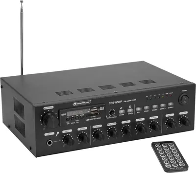 Obrázek produktu pro Omnitronic 80709704 Audioverstärker Leistung/Phase Schwarz (80709704)