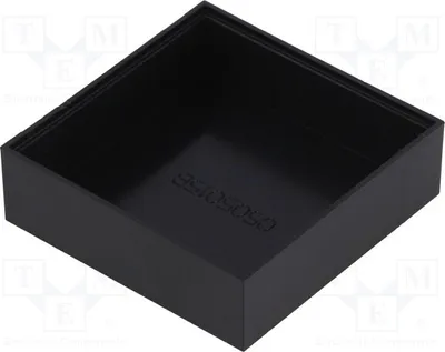 Immagine prodotto di 5x Alloggiamento: per fusione X: 50 mm Z: 15 mm Y: 50 mm nero G505015B A. Alloggiamento per fusione