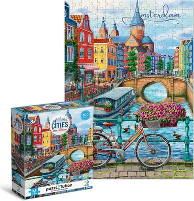 Image de Puzzle 300 Easy-M Cities Amsterdam