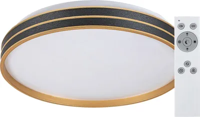 Immagine prodotto di Rabalux 71141 Lampada da soffitto Gandor, 24 W, 1850 lm, bianco e nero, rotonda, dimmerabile, ø 390 mm
