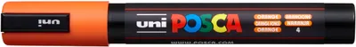 Productafbeelding van UNIBALL Marker UNI POSCA PC-5M oranje – Voordelige set van 6 stuks