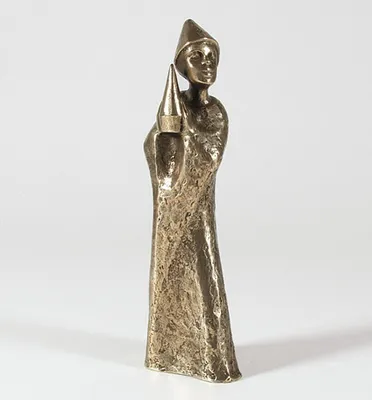 Produktbild von König  20 cm Bronze Krippenfigur