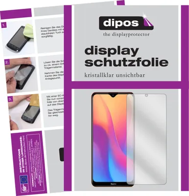 Produktbild von 2x ochranná fólie displeje pro Xiaomi Redmi 9A čirá ochranná fólie displeje dipos