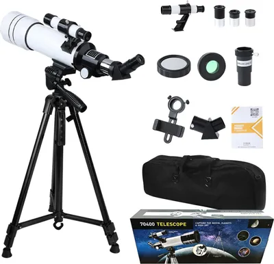 Immagine prodotto di Telescopio ACESOME, ingrandimento 20-333x, telescopio per l'astronomia, adatto a bambini e adulti, apertura di 70 mm, telescopio astronomico con