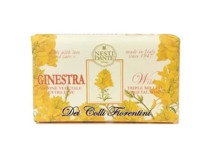 Zdjęcie produktu dla Nesti Dante Dei Colli Fiorentina mýdlo Potrójnie mielone mydło roślinne Ginestra Fiorentina 250 g
