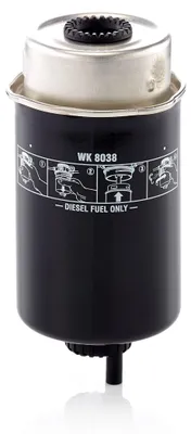 Zdjęcie produktu dla Filtr paliwa MANN-FILTER WK 8038
