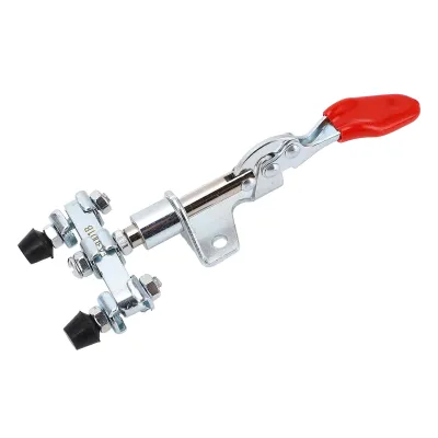 Image de Pince de serrage rapide Push-Pull,Pince de serrage rapide Push-Pull réglable,Pince de serrage à action Push-Pull,Pince de serrage à pression pour le travail du bois,Pince de serrage rapide à double tête