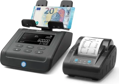Obrázek produktu pro Safescan 6165 G3, 226 mm, 142 mm, 76 mm, 540 g, 226 x 142 x 76 mm, AC, Baterie