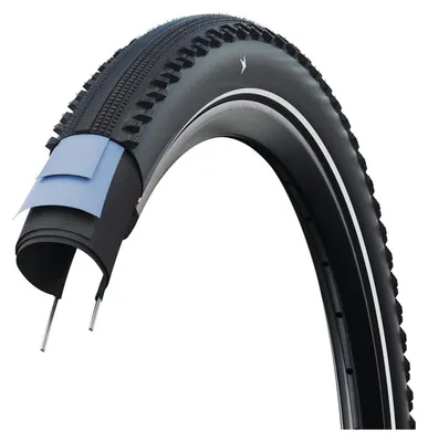 Immagine prodotto di Schwalbe Hurricane – con cavo – Addix – Raceguard – 26 x 2,10 – Nero + Riflettente