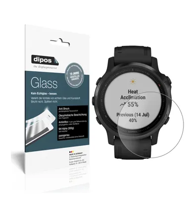 Obrázok produktu pre 1x ochranná fólia pre Garmin fenix 6S Pro matná - anti-shock 9H fólia dipos Glass plastové sklo