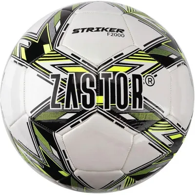 Productafbeelding van Zastor Striker (Size 5) Trainingsbal - Wit / Fluogeel | Maat: 5